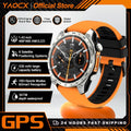 2026 New Smart Watch for Men with Built in GPS Maps 100+ Sport Modes 3ATM Waterproof BT Call MP3 MP4 Playback Altitude Compass
