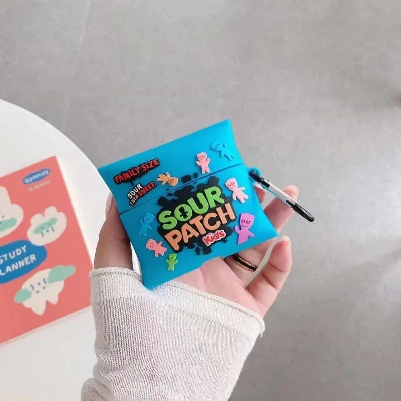 Sour Patch Candy Headphones Cover For Airpods Pro 2 3 2 1 Silicone soft Protective For Airpods Pro Airpods 3 Case Funda Sleeve