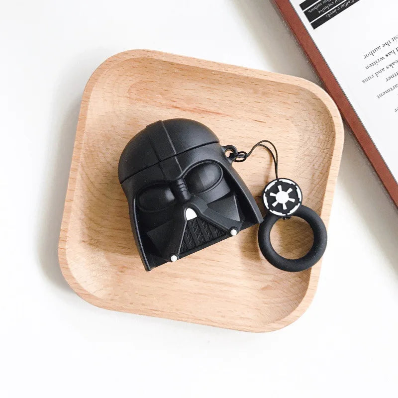 Cartoon Headphone Cover for AirPods Pro3 Cute Earphone Case for Airpods Pro2 Pro 4 3 2 1 Protective Cover with Finger Strap