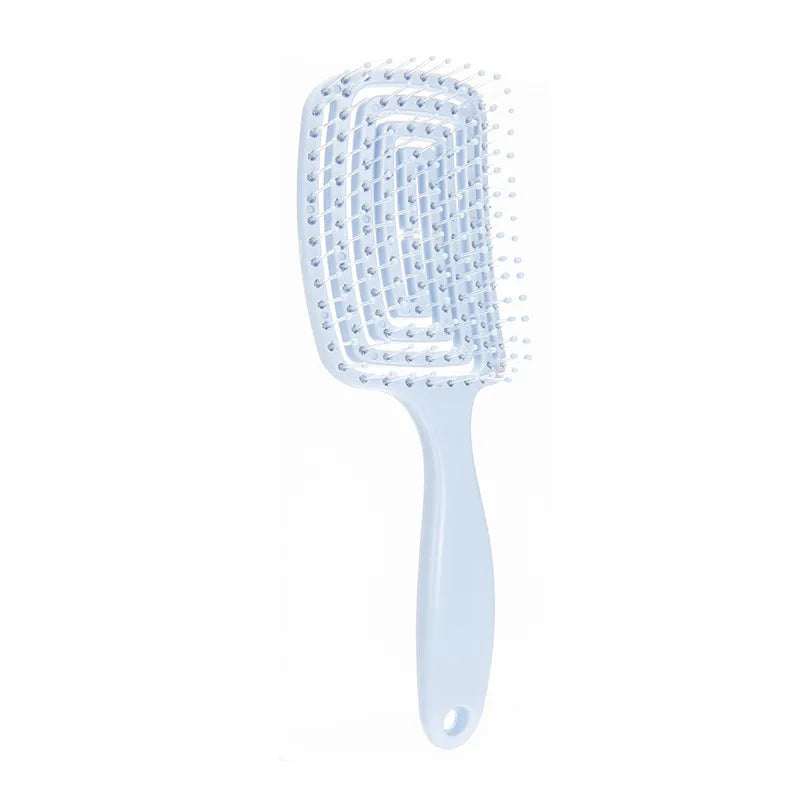 WANMEI Volumizing Detangling Hair Massage comb Hair Massage Comb with Hollowed-Out Design hair styling tools for real hair wigs