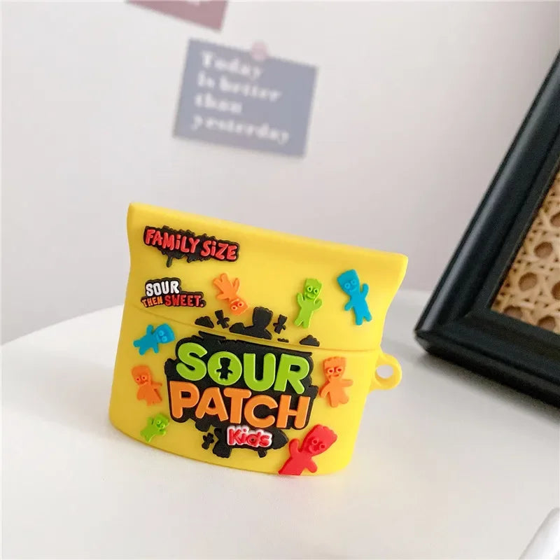 Sour Patch Candy Headphones Cover For Airpods Pro 2 3 2 1 Silicone soft Protective For Airpods Pro Airpods 3 Case Funda Sleeve