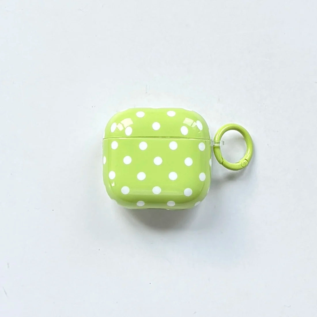 Simple Classic Polka Dot Pattern Twelve Colors Protective Earphone Case Cover Case For AirPods 1 2 3 4 Pro Pro2 Pro3 with Ring