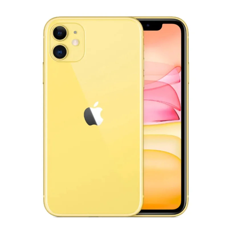 Apple iPhone 11 6.1" Liquid Retina Display A13 Bionic Chip 4GB RAM 64/128GB ROM Factory Unlocked Original Refurbished Smartphone