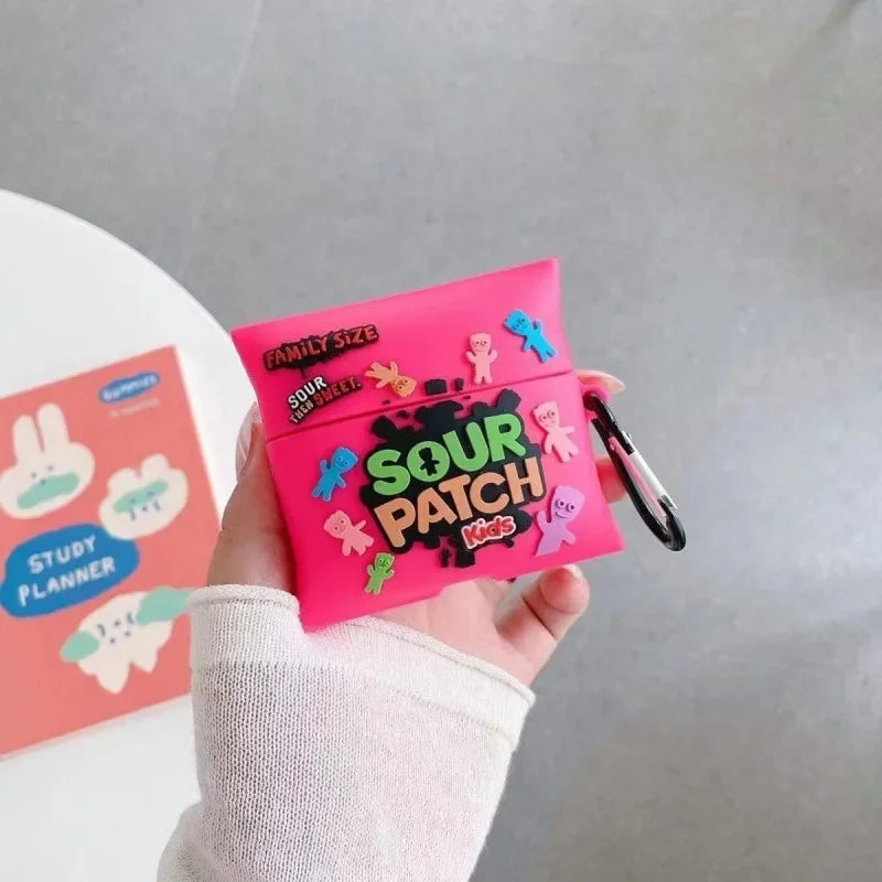 Sour Patch Candy Headphones Cover For Airpods Pro 2 3 2 1 Silicone soft Protective For Airpods Pro Airpods 3 Case Funda Sleeve