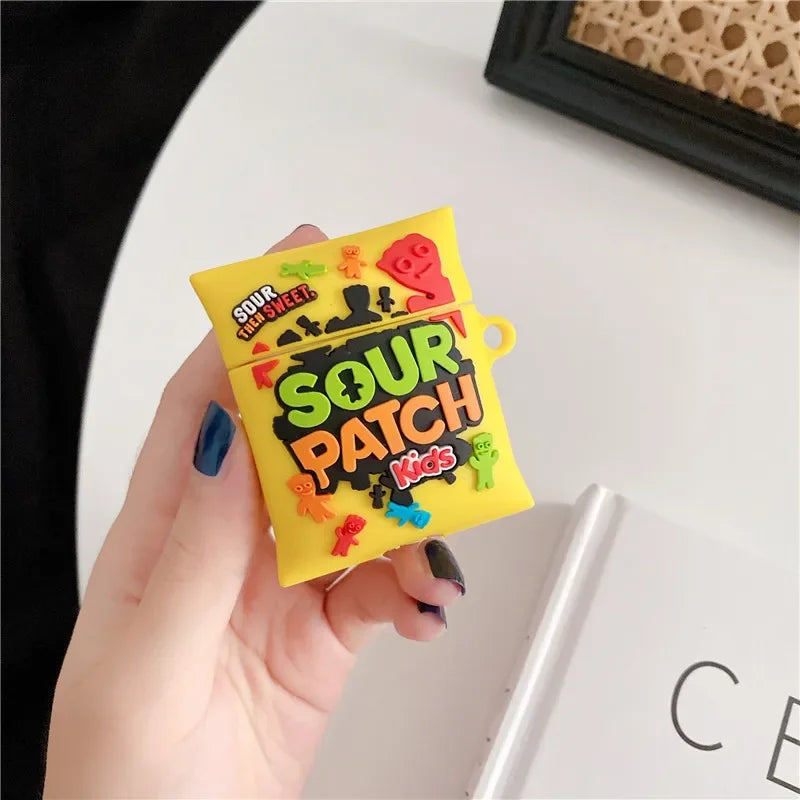 Sour Patch Candy Headphones Cover For Airpods Pro 2 3 2 1 Silicone soft Protective For Airpods Pro Airpods 3 Case Funda Sleeve