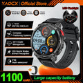 2026 T-Rex3 Ultra AMOLED Smart Watch 1100mAh Battery 1.70" HD Display Compass Bluetooth Calling, IP68 Waterproof for Men Watch