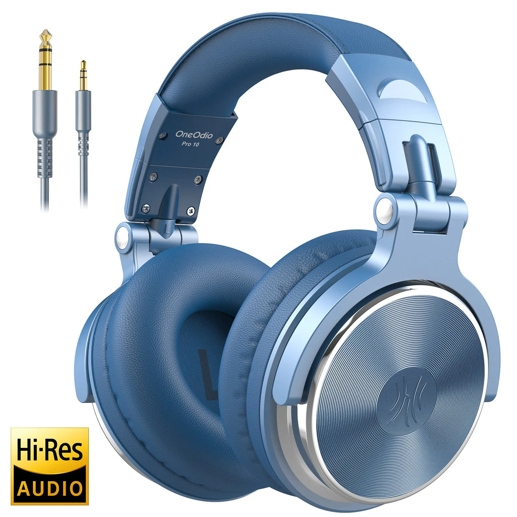 Oneodio Wired Headphones Professional Studio Pro 10/30/50 DJ Headphones With Microphone Over Ear HiFi Hi-Res Monitor Headset