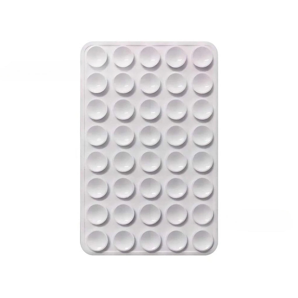 Silicone suction cup phone stand with strong double-sided no-hand grip, video fixing pad, silicone rubber suction，silicone case