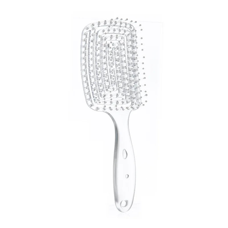 WANMEI Volumizing Detangling Hair Massage comb Hair Massage Comb with Hollowed-Out Design hair styling tools for real hair wigs