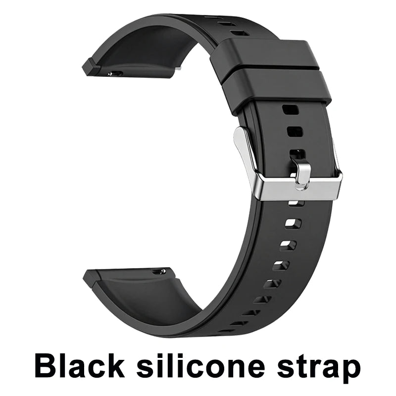 2026 Smart Watch AMOLED Display ECG PPG HRV Health Tracking Bluetooth Calling Temperature Monitor Waterproof Fitness Tracker iOS