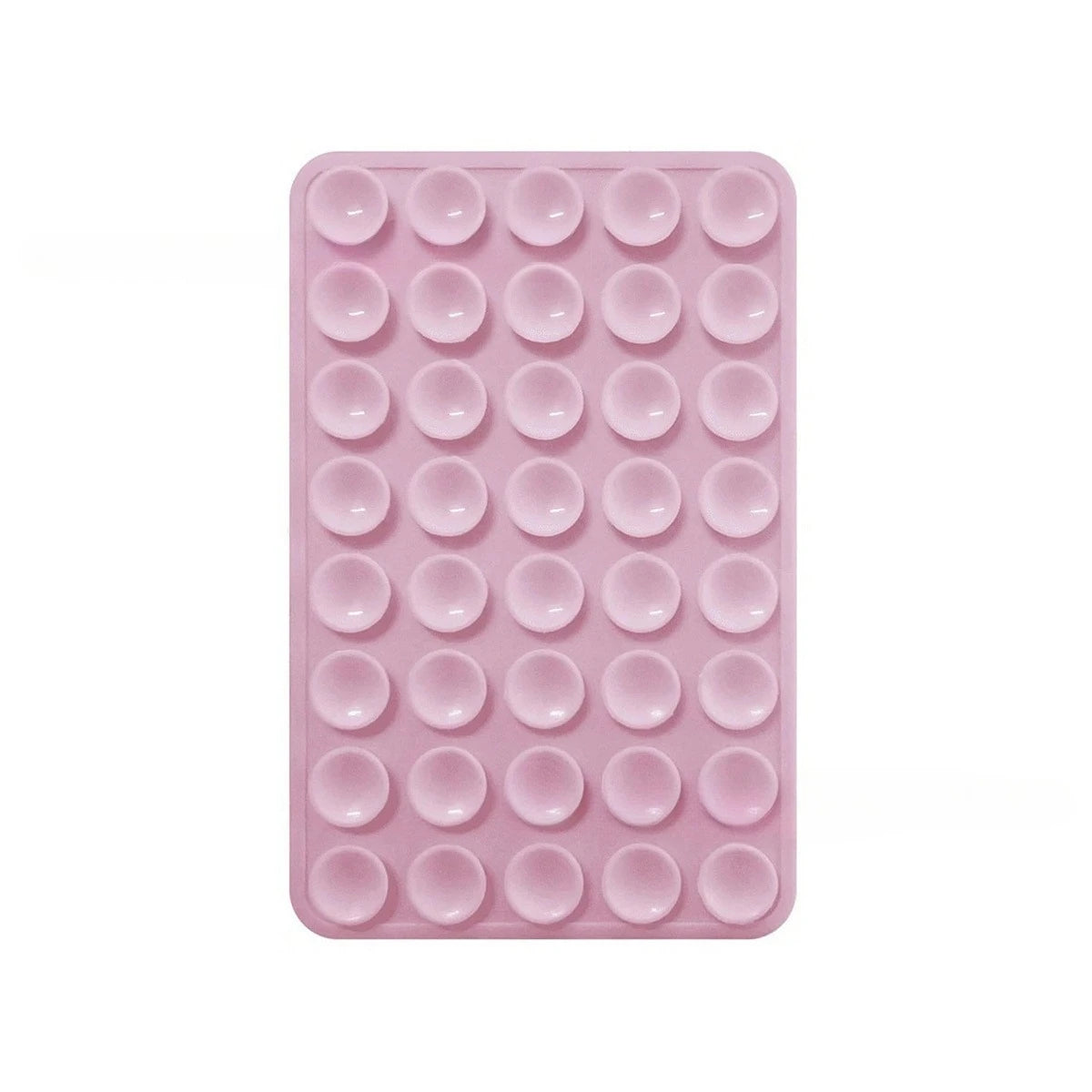 Silicone suction cup phone stand with strong double-sided no-hand grip, video fixing pad, silicone rubber suction，silicone case