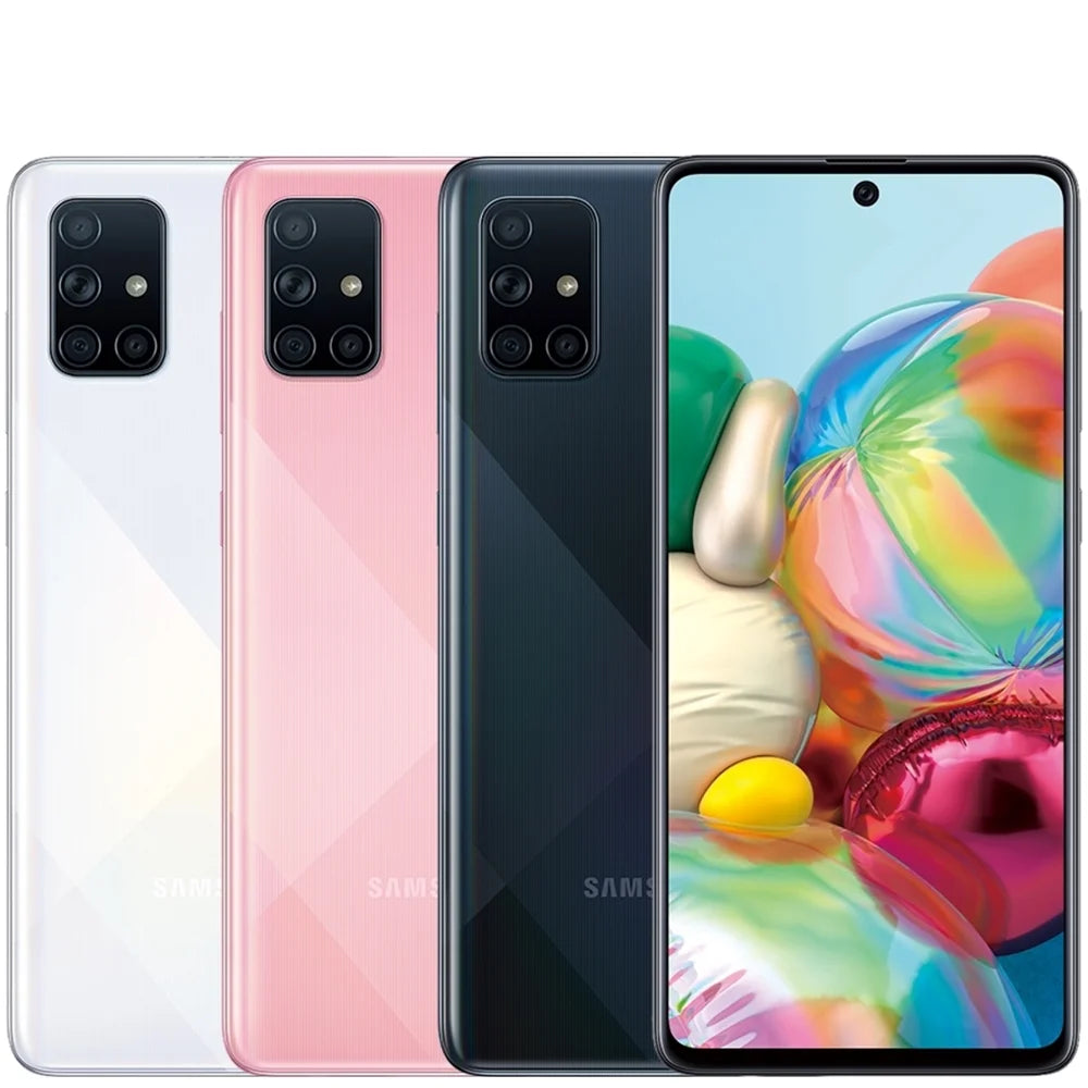 Samsung Galaxy A71 5G Smart Android Phone A716U1 6.7-inch US Version Samsung Eight Core Fingerprint NFC 64MP 4500mAh 25W Unlock