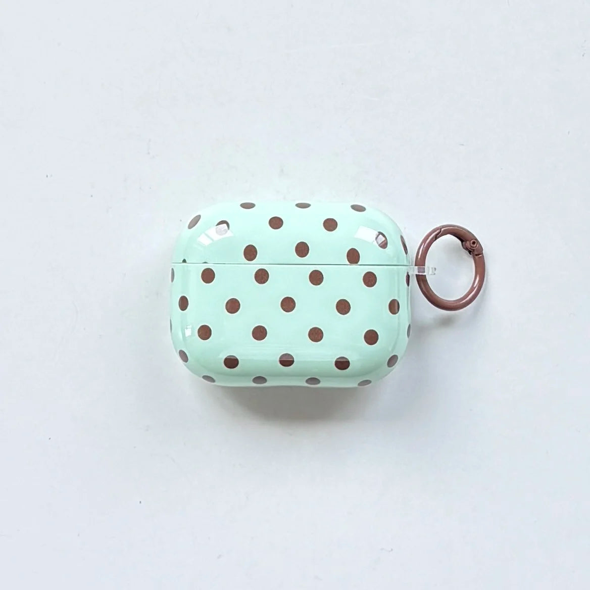 Simple Classic Polka Dot Pattern Twelve Colors Protective Earphone Case Cover Case For AirPods 1 2 3 4 Pro Pro2 Pro3 with Ring