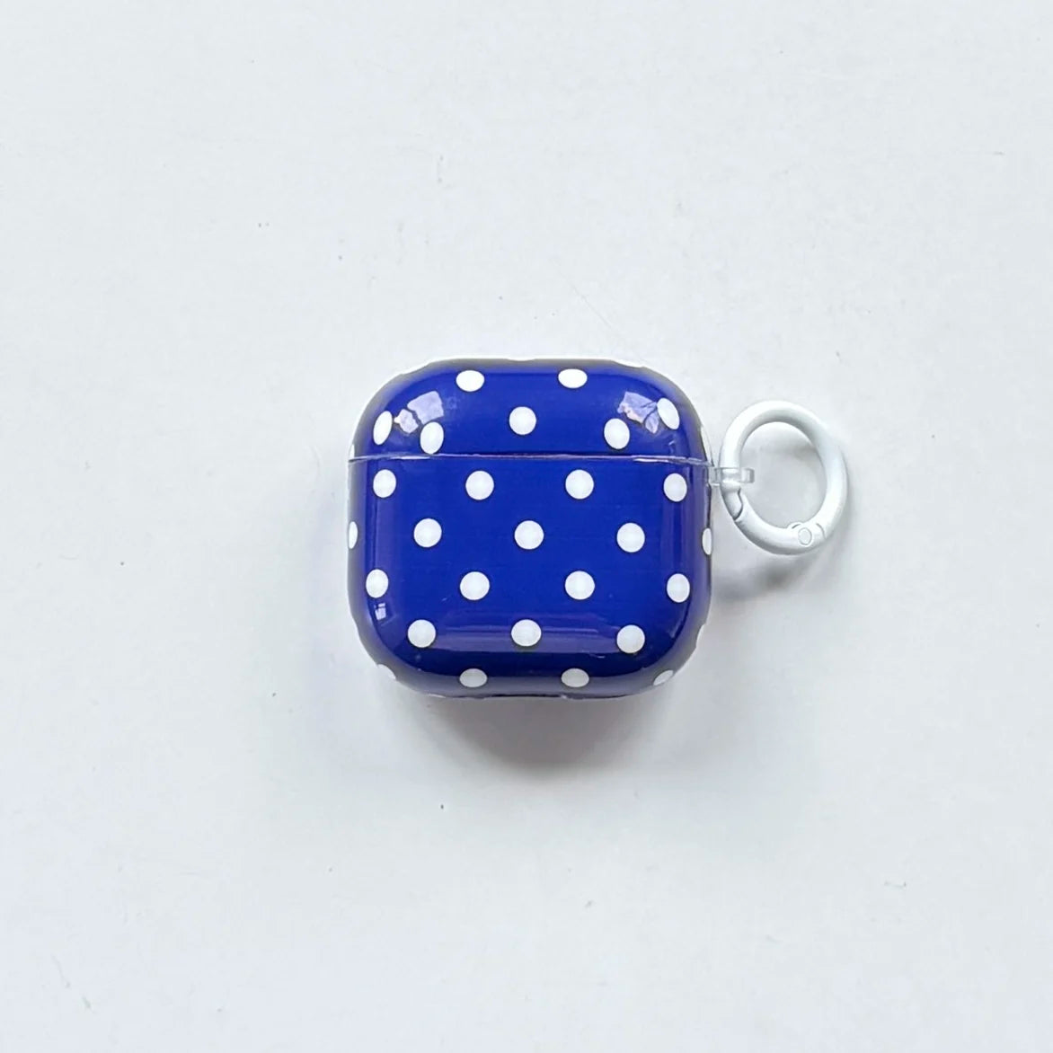 Simple Classic Polka Dot Pattern Twelve Colors Protective Earphone Case Cover Case For AirPods 1 2 3 4 Pro Pro2 Pro3 with Ring