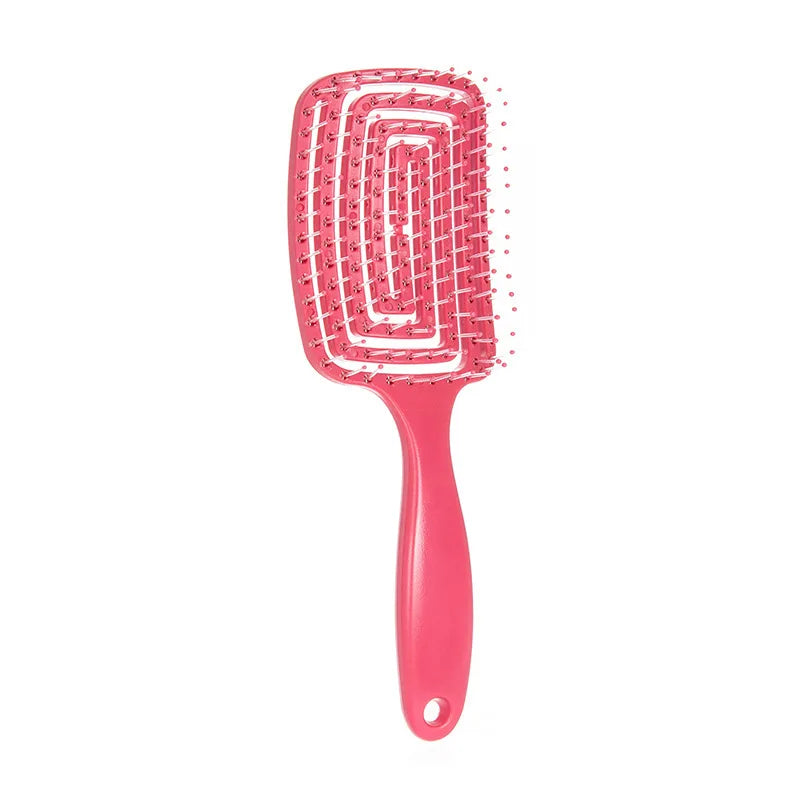 WANMEI Volumizing Detangling Hair Massage comb Hair Massage Comb with Hollowed-Out Design hair styling tools for real hair wigs