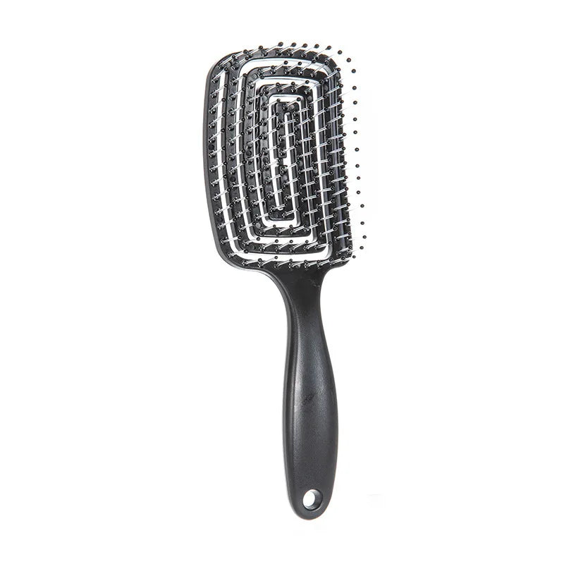 WANMEI Volumizing Detangling Hair Massage comb Hair Massage Comb with Hollowed-Out Design hair styling tools for real hair wigs