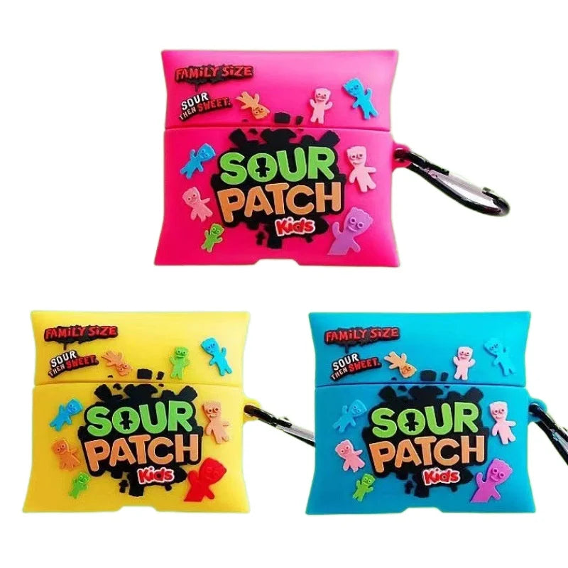 Sour Patch Candy Headphones Cover For Airpods Pro 2 3 2 1 Silicone soft Protective For Airpods Pro Airpods 3 Case Funda Sleeve