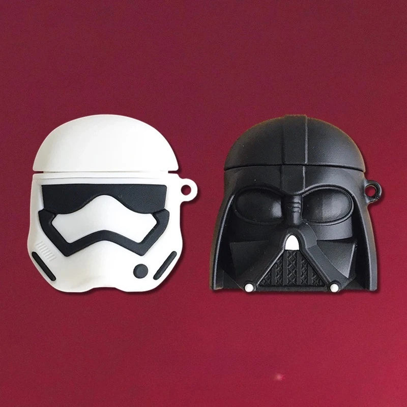 Cartoon Headphone Cover for AirPods Pro3 Cute Earphone Case for Airpods Pro2 Pro 4 3 2 1 Protective Cover with Finger Strap