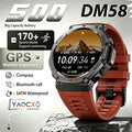 2026 Military Smart Watch with GPS 10ATM Waterproof AMOLED Screen, 6-Frequency Satellite Navigation Outdoor Sports Fitness Watch